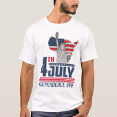 https://www.teepublic.com/mug/94326647-4th-of-july tシャツ (正面)