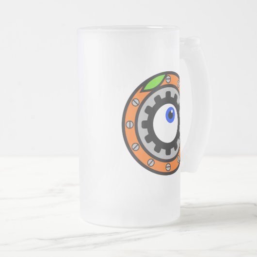 https://www.zazzle.com/collections/clockwork_orang フロストグラスビールジョッキ (正面右)