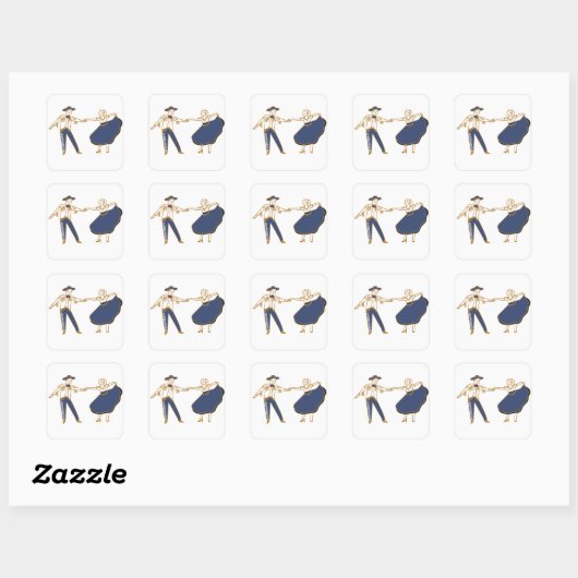 https://www.zazzle.com/cute_green_hi_heart_sticker スクエアシール (シート)