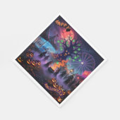 https://www.zazzle.com/halloween_paper_napkin-2563 スタンダードランチョンナプキン (角)