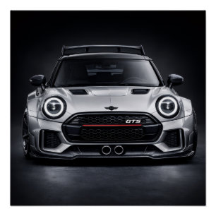 https://www.zazzle.com/performance_hatchback_front ポスター