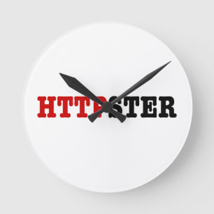 HTTPSTER ラウンド壁時計