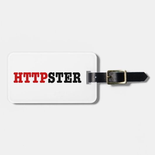 HTTPSTER ラゲッジタグ (正面横)