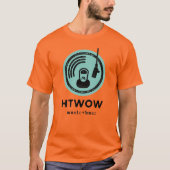 HTWOWメンズフットティティー Tシャツ (正面)