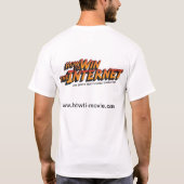 HTWTIのゾンビのTシャツ Tシャツ (裏面)