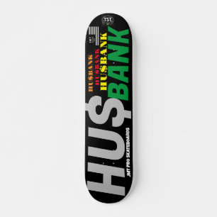 HU$BANK OFFICIAL JMT 7 3/4"スケートボードデッキ スケートボード
