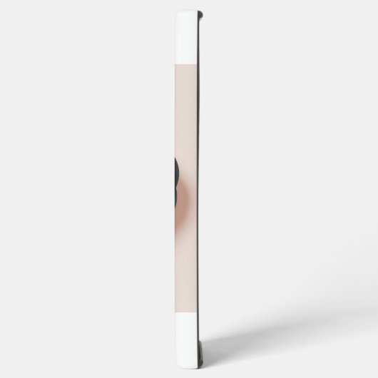  HU? Cute Cat Minimalist Mobile Case Samsung Galaxyケース (左側面)