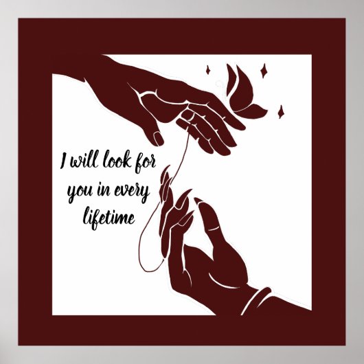 Hua Cheng and Xie Lian hands Tgcf ポスター (正面)