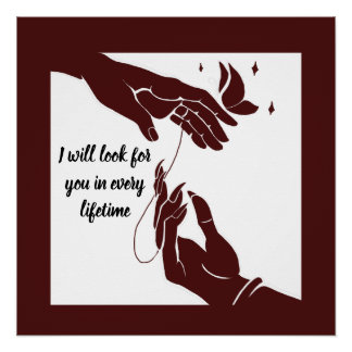 Hua Cheng and Xie Lian hands Tgcf ポスター