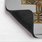 Huaca del Dragonから、胸Tumbagaを投げて下さい マウスパッド (コーナー)