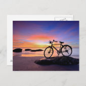 Huahinのビーチ|タイ ポストカード (正面/裏面)