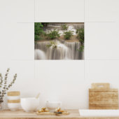 Huai Mae Khamin Waterfall | Thailand ポスター (キッチン)