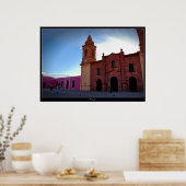 Huajuapan Oaxaca Chatedralポスター ポスター (キッチン)