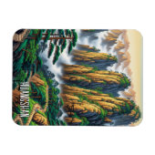 Huangshan National Park China マグネット (横)