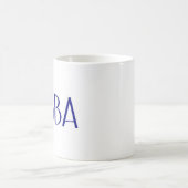 "Hubba"のマグ コーヒーマグカップ (中央)