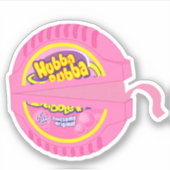 Hubba Bubblegumステッカーのパック シール (正面)