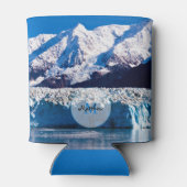 Hubbard Glacier，アラスカ，クーラーボックス 缶クーラー (裏面)