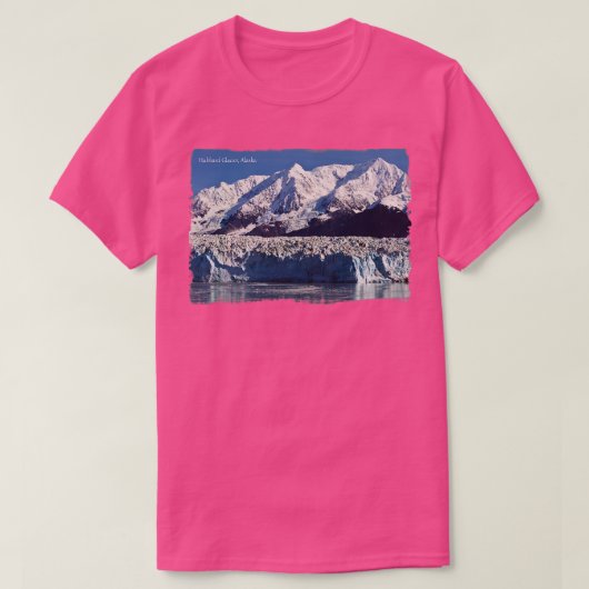 Hubbard Glacier Alaska USAのTシャツ Tシャツ (デザイン正面)