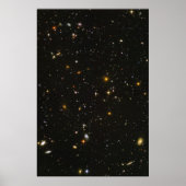 hubble deep field ポスター (正面)
