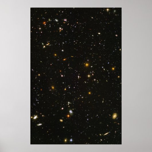 hubble deep field ポスター (正面)