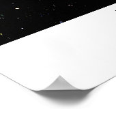 Hubble Deep Field Poster – Iconic Hubble Space ポスター (角)