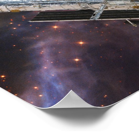 Hubble Space Telescope ポスター (角)