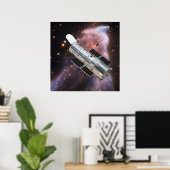 Hubble Space Telescope ポスター (ホームオフィス)