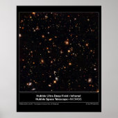 HubbleUltraDeepFieldInfrared-2004-07b ポスター (正面)