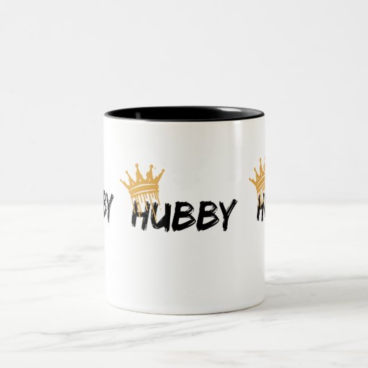 Hubby  ツートーンマグカップ (中央)