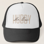 Hubby hat beisbol cap キャップ (正面)