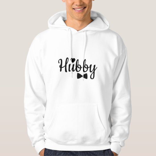 Hubby Matching Couple パーカ (正面)