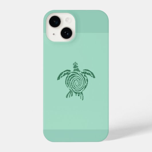 Hübsche Schildkrötenhandyhülle  iPhoneケース (裏面)