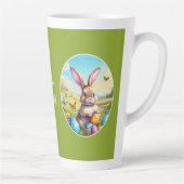 Hübscher Osterhase in Landschaft -  カフェラテマグ (右)