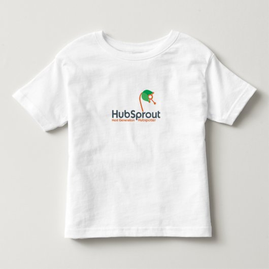 HubSproutはTシャツをからかいます トドラーTシャツ (正面)
