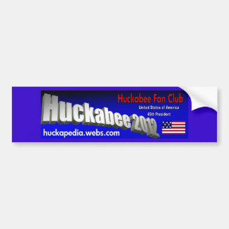 Huckabee 2012のバンパーステッカー バンパーステッカー