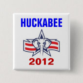 Huckabee 2012年 缶バッジ (正面)