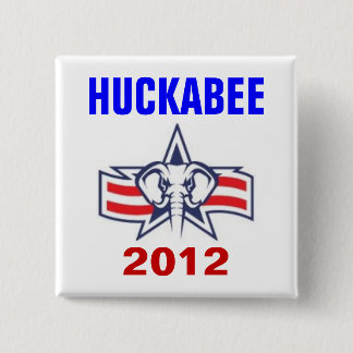 Huckabee 2012年 缶バッジ
