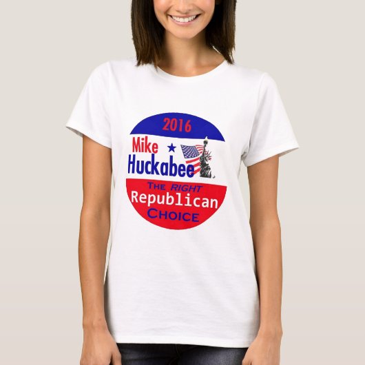HUCKABEE 2016年 Tシャツ (正面)