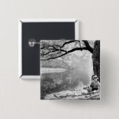 Huckleberry & Tom 缶バッジ (正面&裏面)