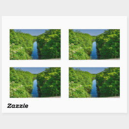 Huddersfield Broad Canal 長方形シール