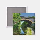 Huddersfield Broad Canal and Whitacre Mill Viaduct マグネット (正面/裏面)