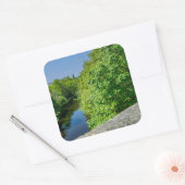 Huddersfield Broad Canal, Whitacre Mill Viaduct スクエアシール (封筒)