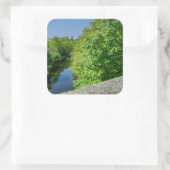 Huddersfield Broad Canal, Whitacre Mill Viaduct スクエアシール (バッグ)