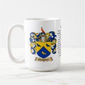 Hudgins、起源、意味および頂上 コーヒーマグカップ (左)