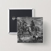 Hudibrasは、プレートII討って出ます 缶バッジ (正面&裏面)