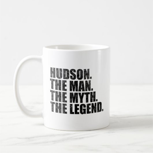 Hudson 名前, Hudson 伝説の男 コーヒーマグカップ (左)