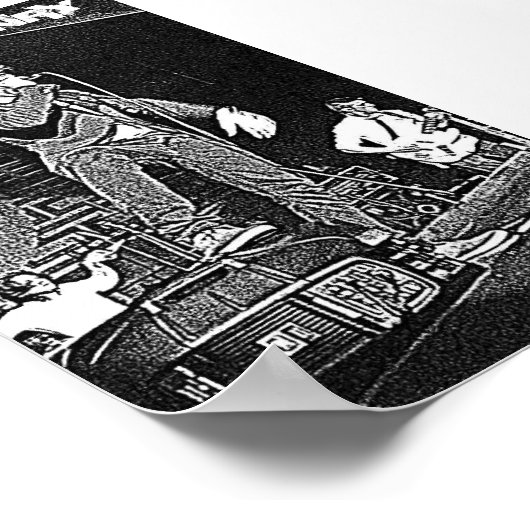 Hudson Henry Tour Poster ポスター (角)