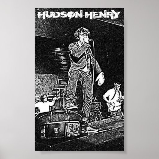 Hudson Henry Tour Poster ポスター (正面)