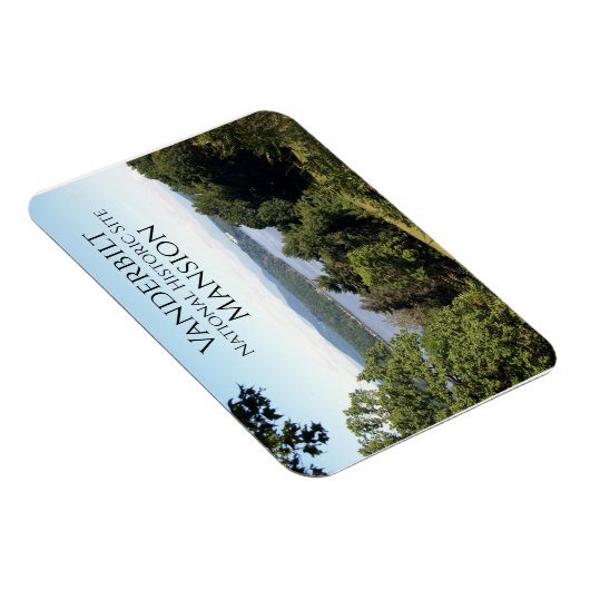 Hudson River from Vanderbilt Mansion, Hyde Par, NY マグネット (右側)