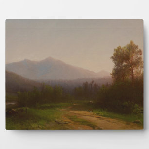 Hudson River Landscape, c.1860-5 (キャンバス上の油) フォトプラーク
